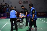 Indonesia Open 2022 - Tragis, satu poin lagi menang, Yeremia cedera parah