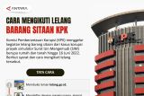 Cara mengikuti lelang barang sitaan KPK