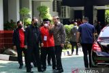 Presiden Joko Widodo hadiri Rakernas PDIP,  Ganjar yang disebut-sebut sebagai kandidat capres juga hadir
