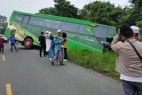 Bus pembawa jamaah calon haji asal Merangin Jambi kecelakaan, tak ada korban jiwa