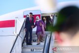 Istana: Pesawat Presiden sempat berputar-putar karena tiba lebih cepat