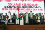 Sebanyak 53 anggota Khilafatul Muslimin deklarasi setia NKRI