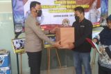 Pewarta ANTARA raih juara kedua lomba foto HUT Bhayangkara Polda Lampung