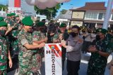 Pangdam XIII/Merdeka- Danrem 131/Santiago beri kejutan ke Kapolda pada Hari Bhayangkara