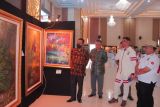 Kompi gelar pameran lukisan semarakkan HUT ke-76 Bhayangkara