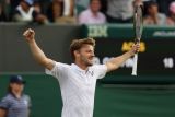 Petenis Goffin tantang Norrie di  perempatfinal Wimbledon