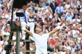 Wimbledon 2022 - Rafael Nadal ke semifinal setelah berjuang atasi cedera