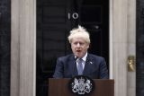 Akhirnya PM Inggris Boris Johnson sampaikan pidato pengunduran diri