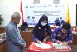 Disdukcapil dan sembilan OPD Pemkab Pangkep teken perjanjian kerjasama