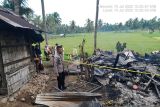 Satu unit rumah warga di Nagari Cupak ludes terbakar dan akibatkan satu orang korban meninggal dunia