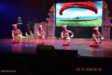 Pertunjukan angklung pukau penonton di festival Bahrain