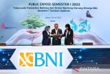 BNI mencetak laba bersih Rp8,8 triliun di semester I tahun 2022