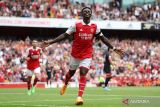 Dua gol Bukayo Saka bantu Arsenal taklukkan Liverpool