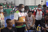 Menpora semangati timnas basket kursi roda usai lawan Filipina