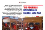 Tren penurunan risiko bencana nasional 2015-2021