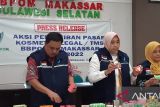 BBPOM Sulsel temukan banyak kosmestik ilegal di Kota Makassar