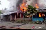 Enam unit rumah warga Desa Ulak Pandan OKU ludes terbakar