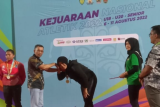 Atlet Limapuluh Kota telah raih tiga emas dalam Kejurnas Atletik di Semarang