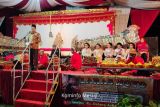 Mesuji gelar wayang kulit di Desa Mekar Sari