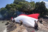 Polres Bintan kibarkan bendera Merah Putih di pulau terdepan Indonesia