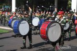 Istana Presiden gelar gladi kotor Upacara Peringatan Detik-Detik Proklamasi Kemerdekaan RI