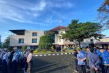 HUT Ke-77 RI, UMP gelar upacara bendera di halaman Gedung Rektorat