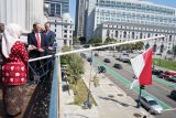 Bendera Merah Putih dikibarkan di Pemkot San Francisco