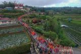 Mahasiswa KKN Unand berpartisipasi dalam Pandai Sikek Festival