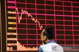 Saham China ditutup melemah, indeks Shanghai merosot 0,59 persen