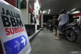 Presiden Jokowi sebut subsidi BBM masih dihitung dengan hati-hati