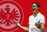 Pelatih tak sabar dengar anthem Liga Champions di markas Frankfurt untuk pertama kalinya