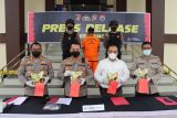 Penyelundup empat kilogram sabu dari Malaysia ditetapkan tersangka