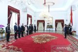 Presiden Joko Widodo  terima surat kepercayaan delapan dubes negara sahabat