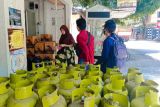 Harga eceran elpiji tiga kilogram di Kota Mataram stabil