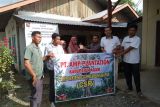 PT AMP Plantation bantuan program PAMSIMAS di Tapian Kandis Agam