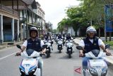 Dukung instruksi Presiden tentang BEV, PLN ajak stakeholdertouringmolis keliling Kota Padang