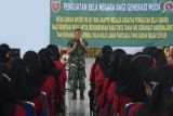 Mahasiswa Poltekkes Mamuju ikut pelatihan bela negara