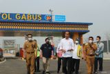 Jokowi meresmikan Tol Cibitung-Cilincing dan Serpong-Balaraja