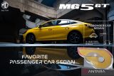 MG 5 GT jadi mobil sedan penumpang terfavorit