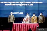 Kemenpan RB: Empat instansi tanda tangani keputusan kawal netralitas ASN pada pemilu