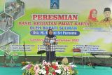 Bupati Sleman menilai program padat karya mendukung kelurahan mandiri