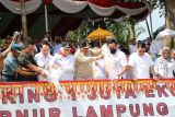 Lampung releases one mln fish seeds  in Tulang Bawang District to preserve endemic species