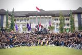 Sambut wisudawan, mahasiswa Teknik Unram tampilkan arak-arakkan