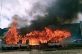 Kantor Distrik Kebo Kabupaten Paniai Papua dibakar