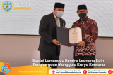 Bupati Lamandau raih penghargaan Manggala Karya Kencana