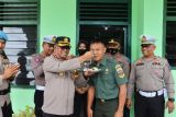 Personil Polres Agam datangi Mako Koramil rayakan HUT TNI