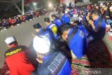 Ratusan suporter di Makassar doa bersama tragedi Kanjuruhan Malang