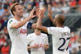 Sundulan Harry Kane bawa Spurs atasi Brighton