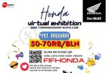 Honda Virtual Exhibition beri potongan angsuran