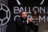 Kapten Real Madrid Karim Benzema raih Ballon d'Or 2022